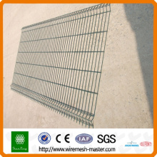 China Fábrica de plástico revestido Weld Mesh Fence Painel